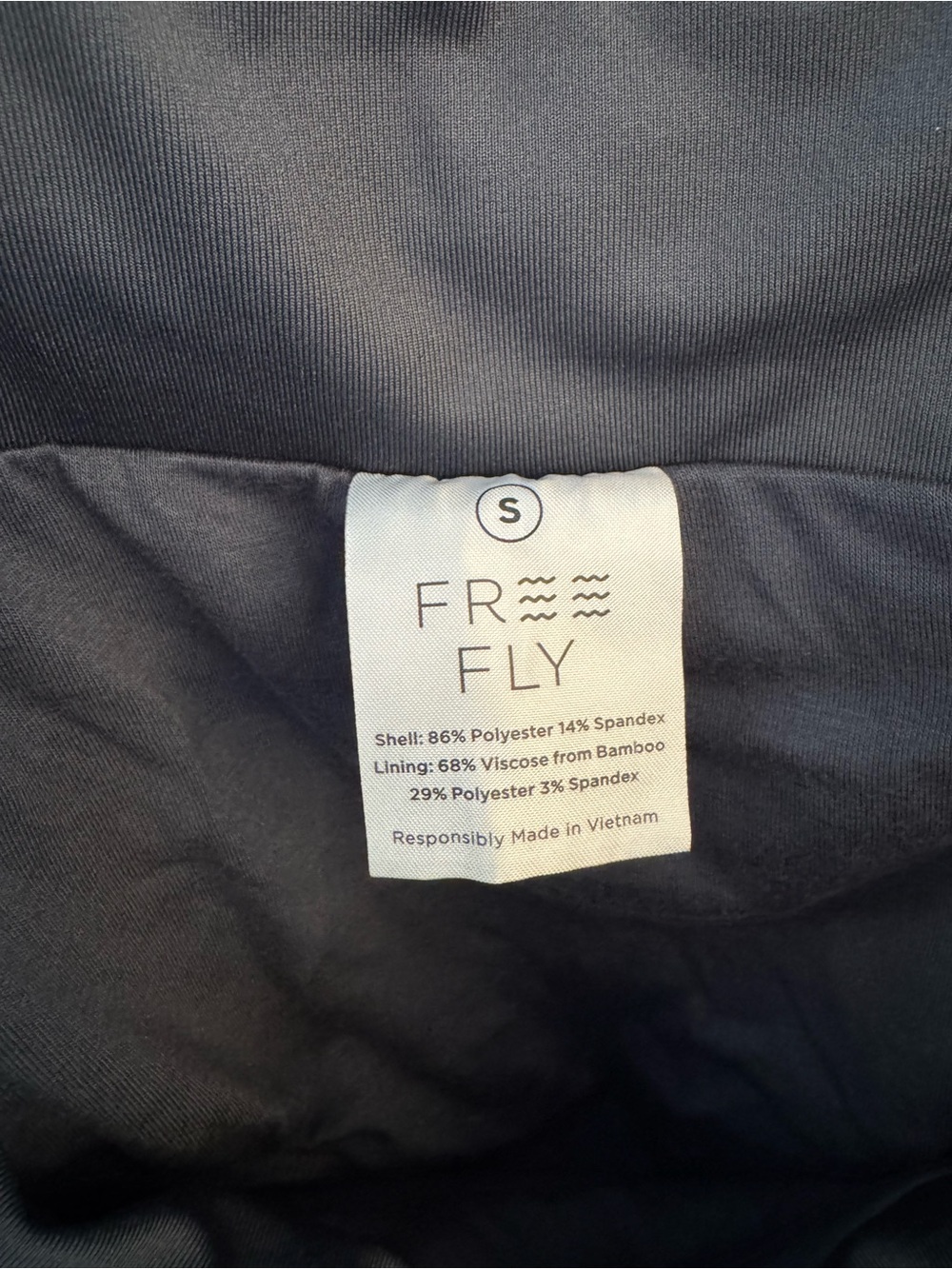 Freefly Bamboo Lined Breeze Short Small 4 inch - Picture 2 of 4